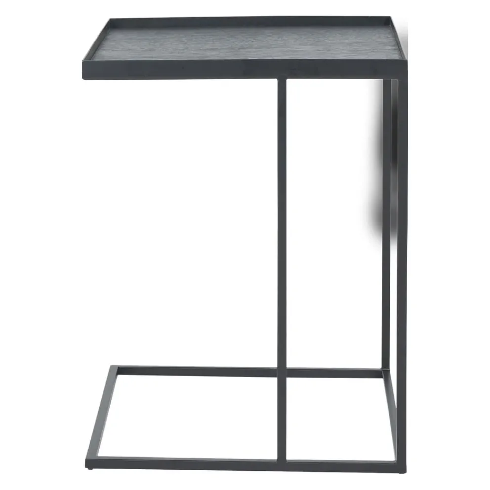 Ethnicraft Beistelltisch Square schwarz