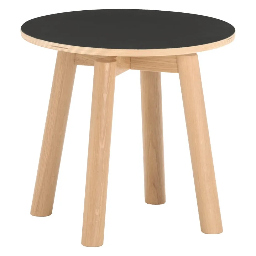 atelier pfister Beistelltisch Surpierre eiche, tiefschwarz New