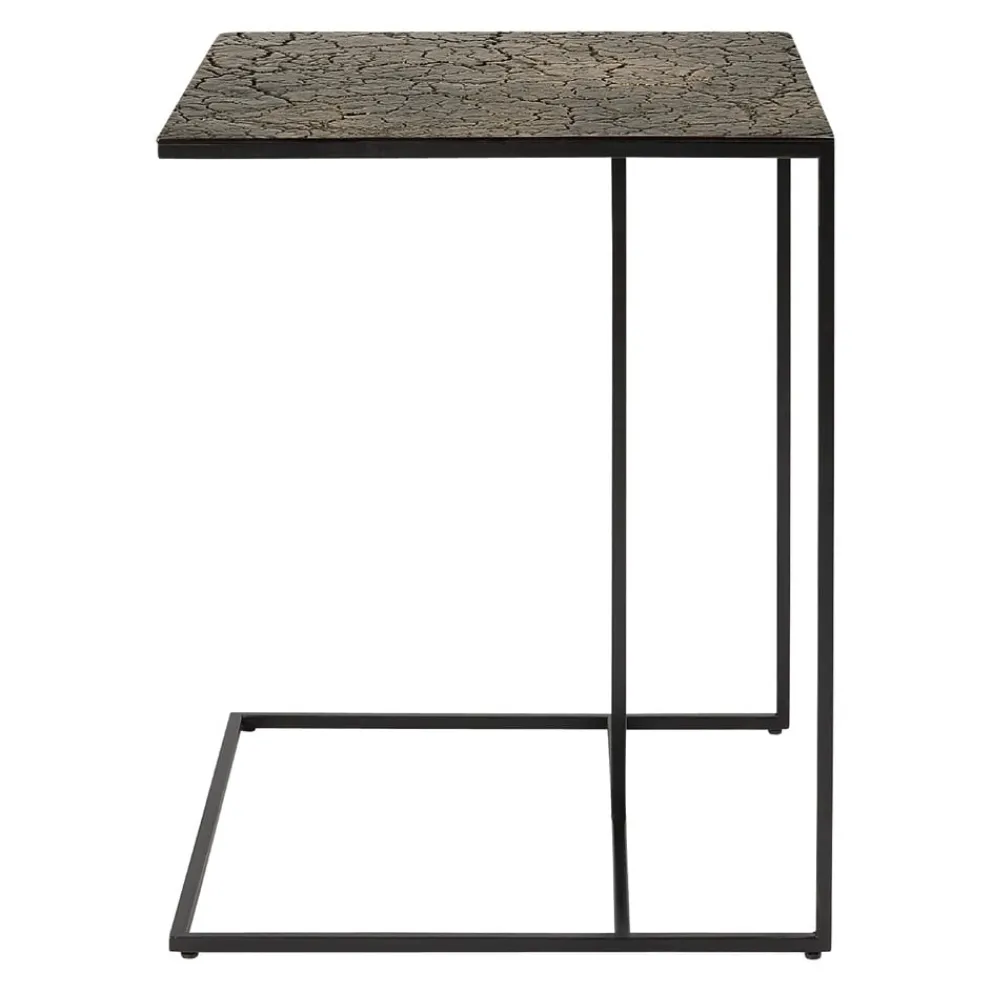 Ethnicraft Beistelltisch Triptic dunkelbraun Discount