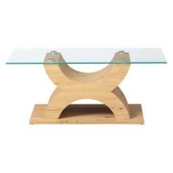 MID.YOU Beistelltisch X-Type braun Clearance