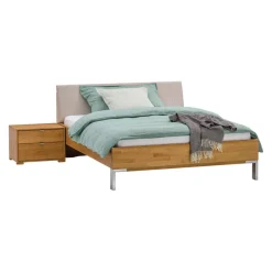 Dieter Knoll Bett Amato eichefarbig