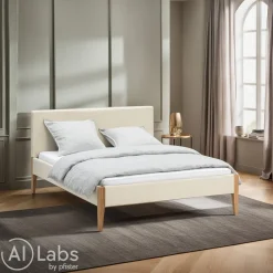 Johann Jakob Bett Aurelie beige Discount