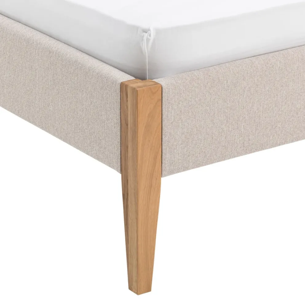Johann Jakob Bett Aurelie Platin creme New