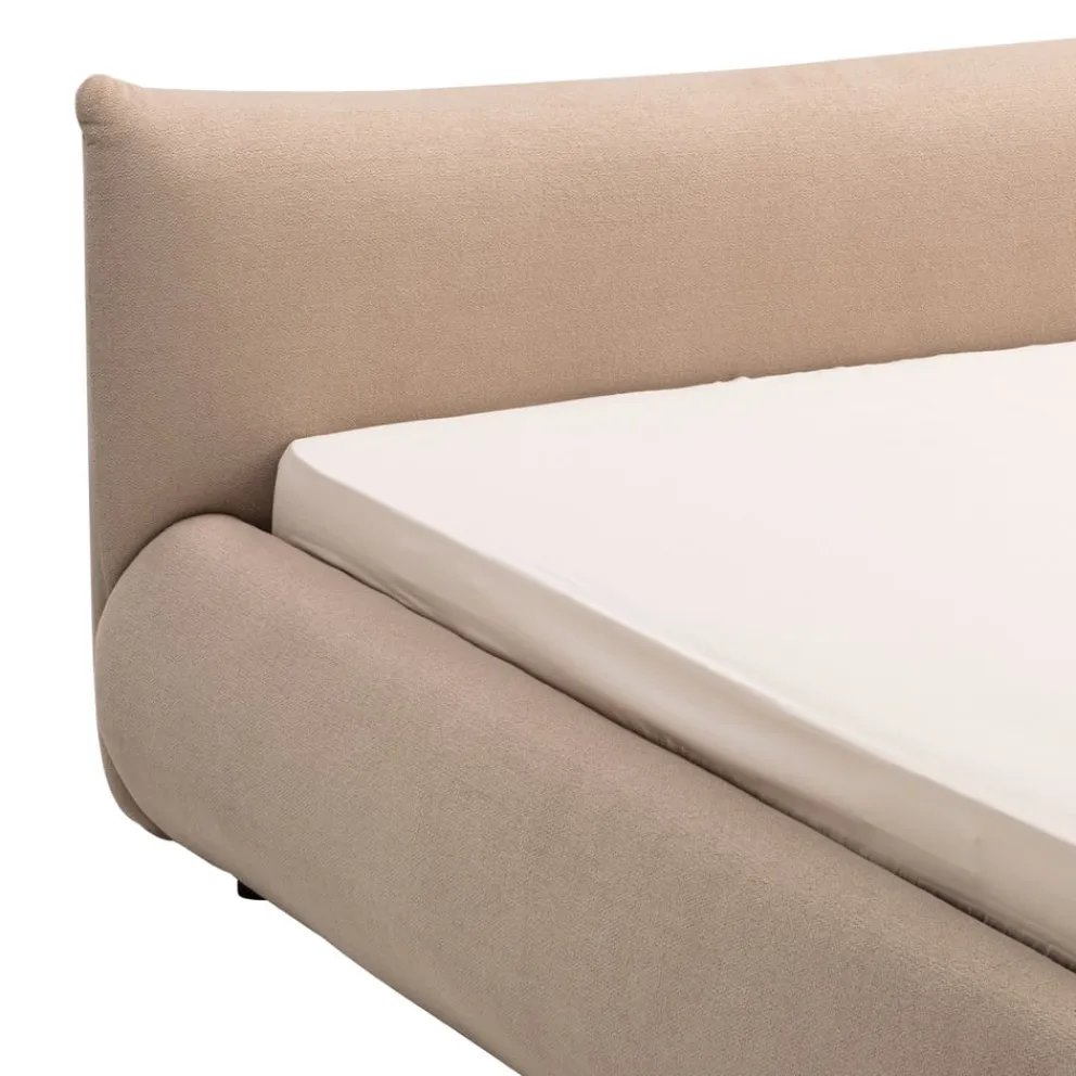 Edition Bett Bellona graubeige Discount