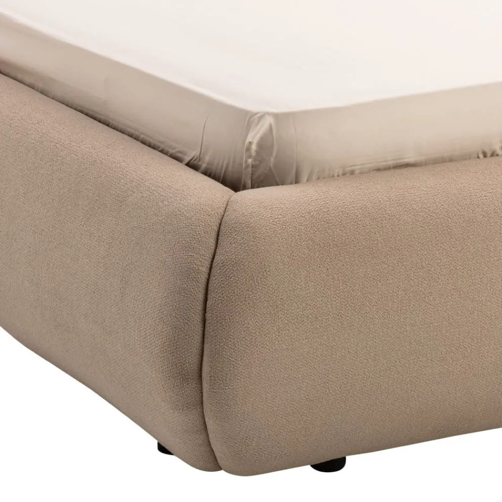 Edition Bett Bellona graubeige Discount