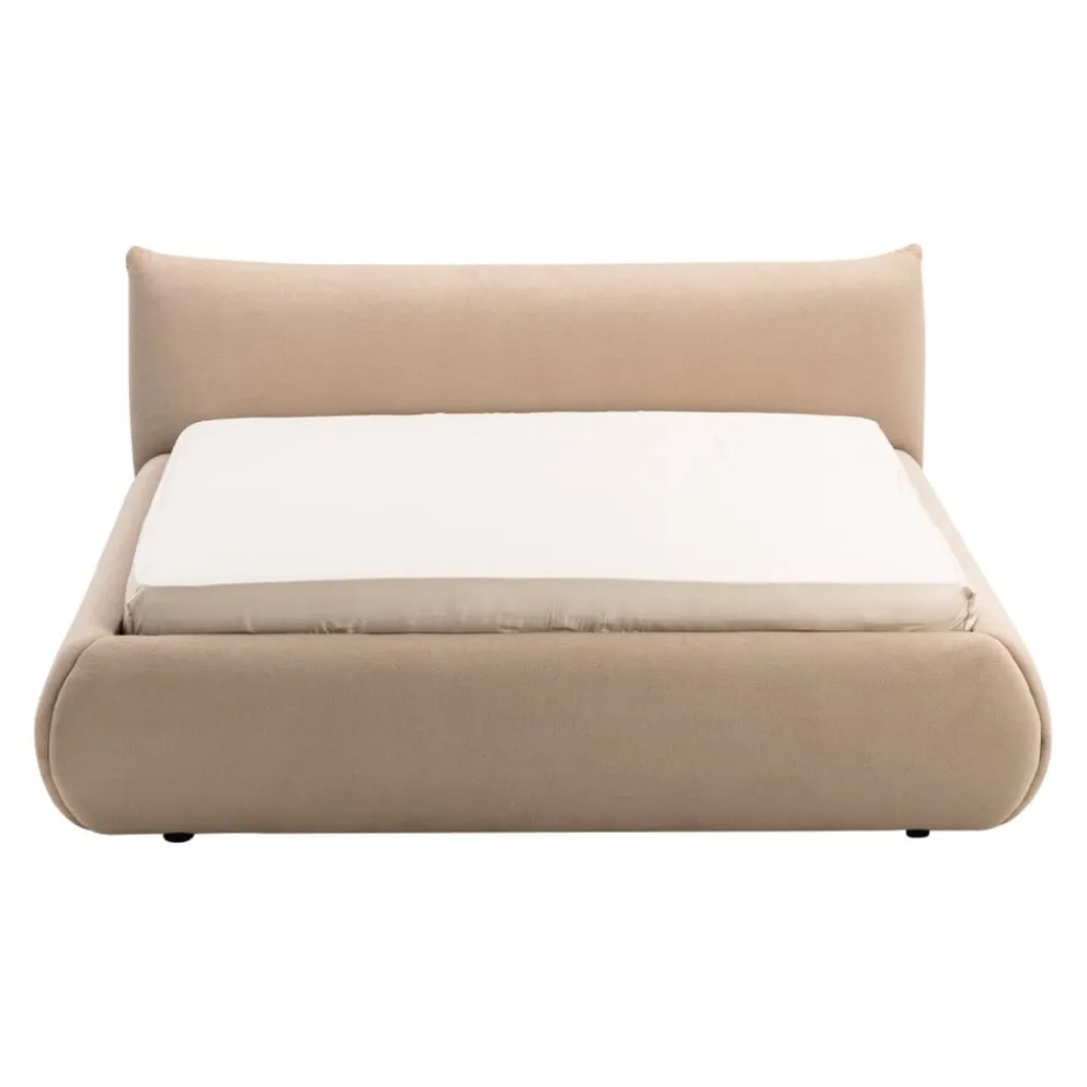 Edition Bett Bellona graubeige Discount