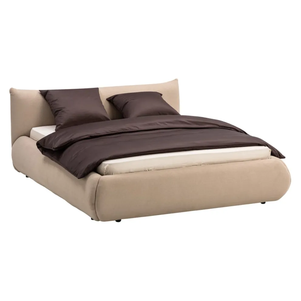 Edition Bett Bellona graubeige Discount