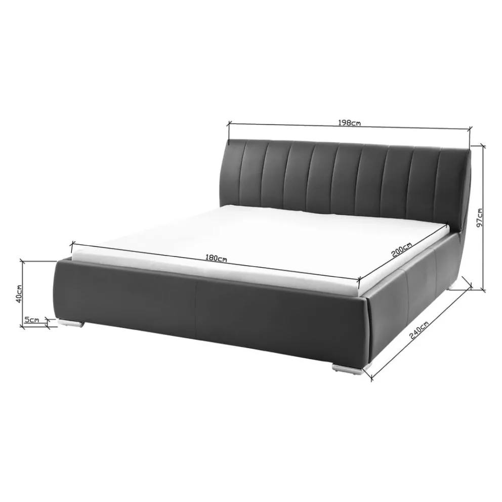 Livetastic Bett Bern weiss Outlet