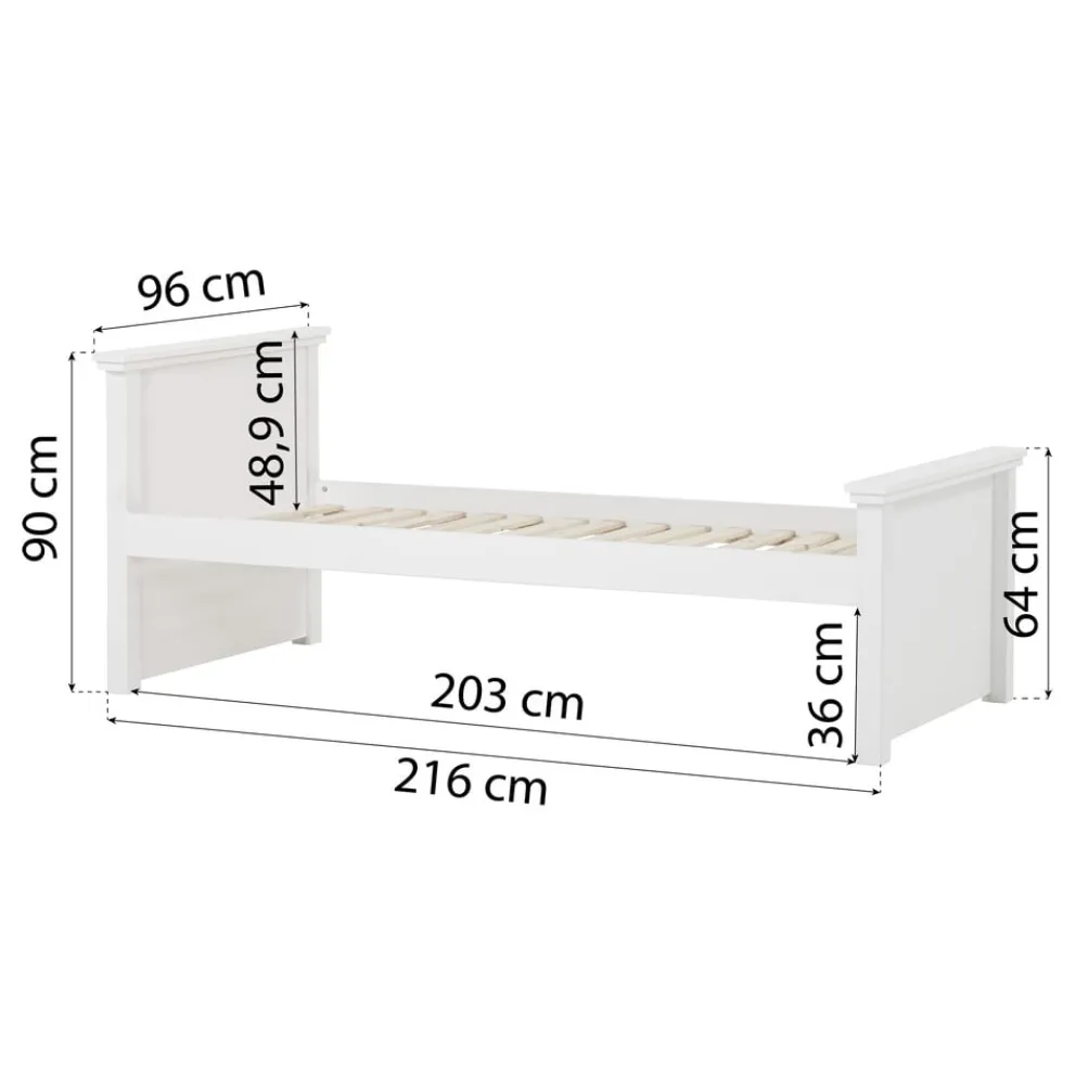 Hoppekids Bett Deluxe weiss New