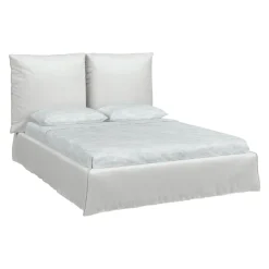 Gervasoni Bett Double NATURAL Lino Bianco / Kat. B (1000)