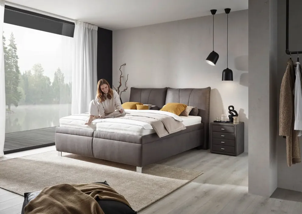 Dieter Knoll Bett Dream Royal umbragrau Best