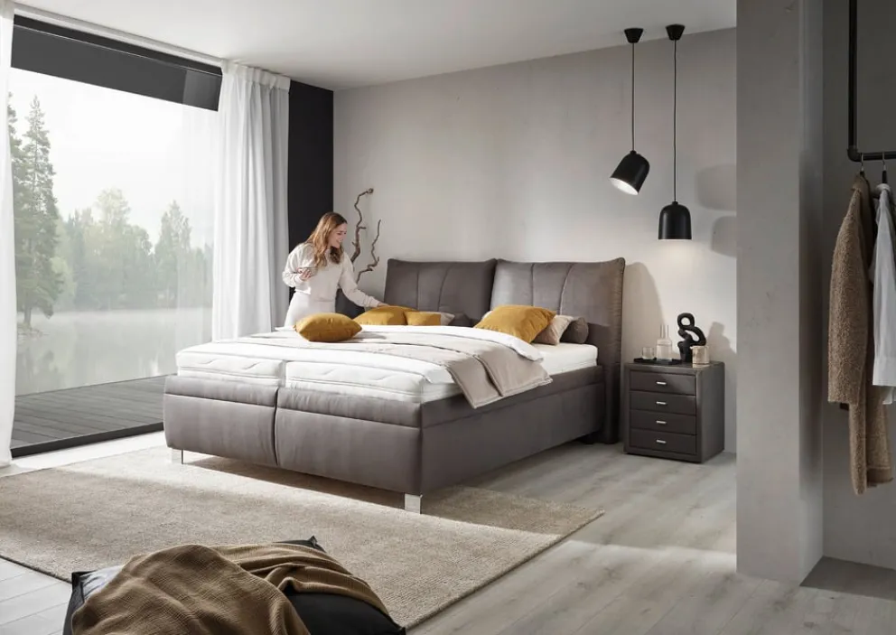 Dieter Knoll Bett Dream Royal umbragrau Best