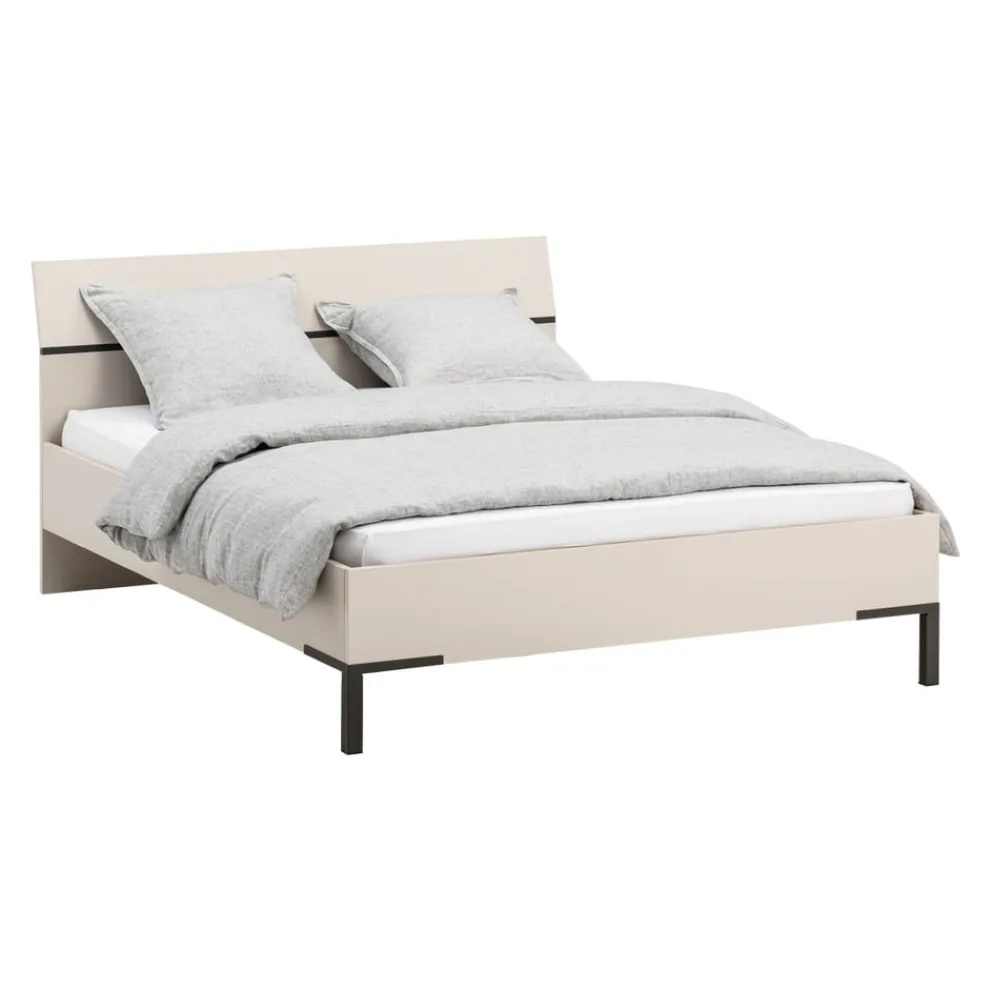 one Bett Dubler grauweiss, weiss Best