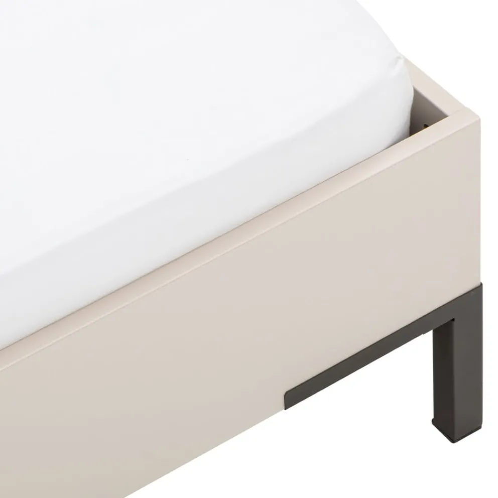 one Bett Dubler grauweiss, weiss Best