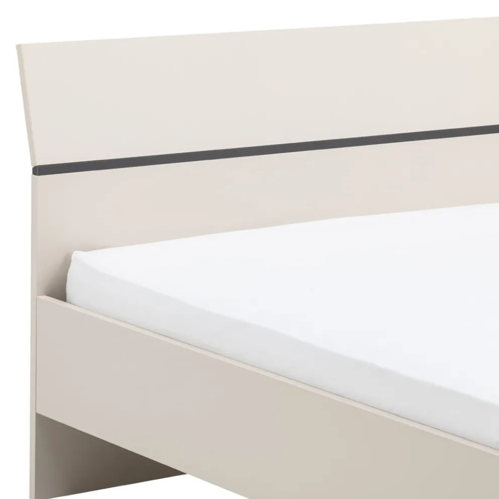 one Bett Dubler grauweiss, weiss Best