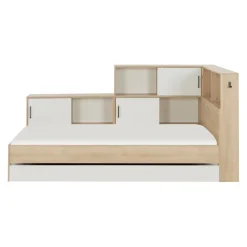 MID.YOU Bett Erwan kastanienbraun, weiss Outlet