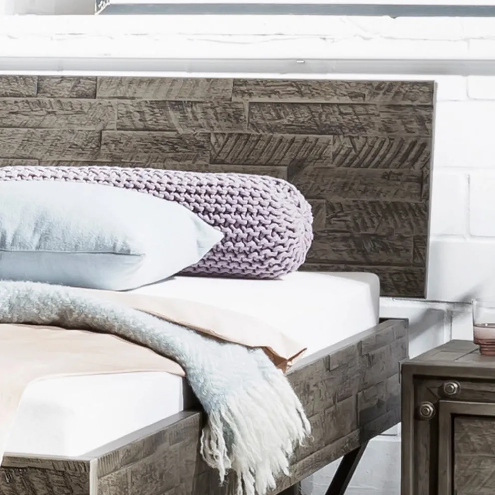 HASENA Bett Ezzo Vintage grey 64