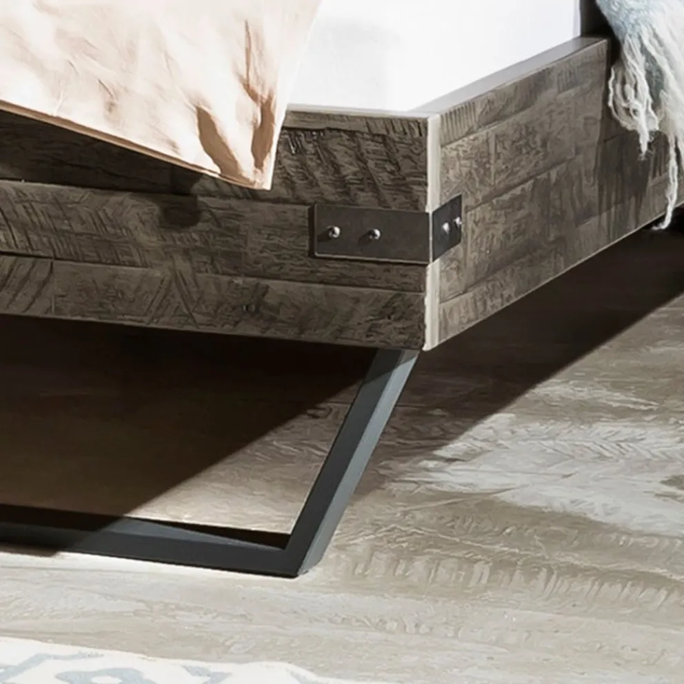 HASENA Bett Ezzo Vintage grey 64