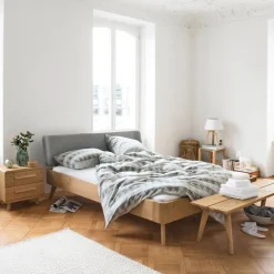 HASENA Bett Fjord eichefarbig Sale