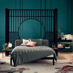 atelier pfister Bett Floos schwarz New