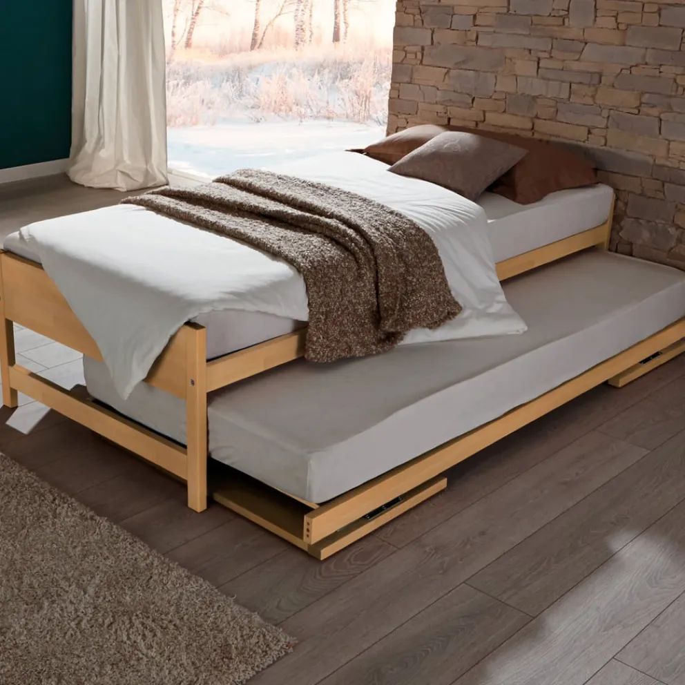 HASENA Bett Lido 06 Buche natur New