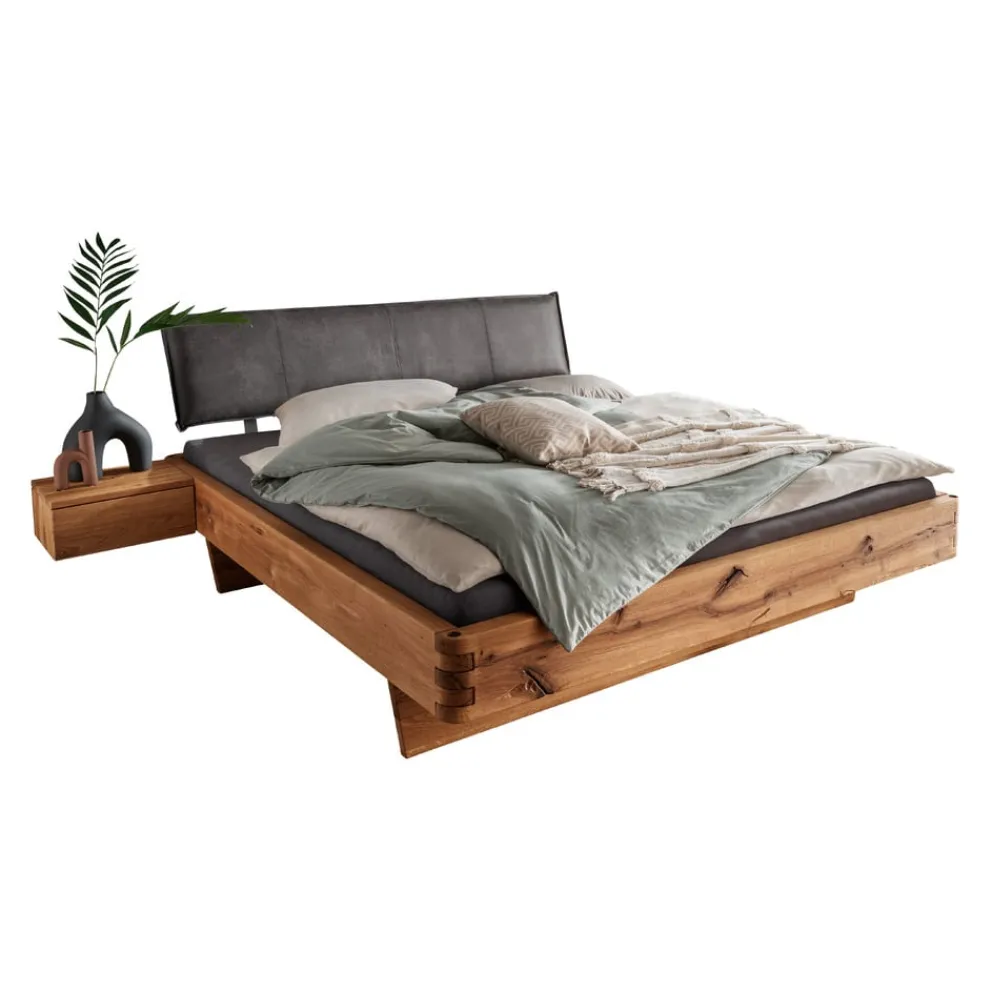 VALNATURA Bett Lignum Plus wildeichefarbig Clearance