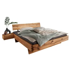 VALNATURA Bett Lignum Plus wildeichefarbig Hot