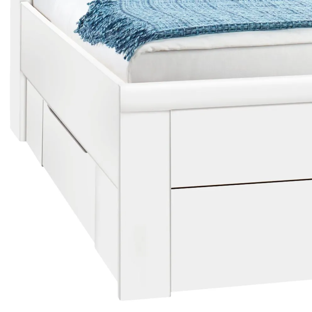 Xora Bett Lindau-201 grau, weiss New
