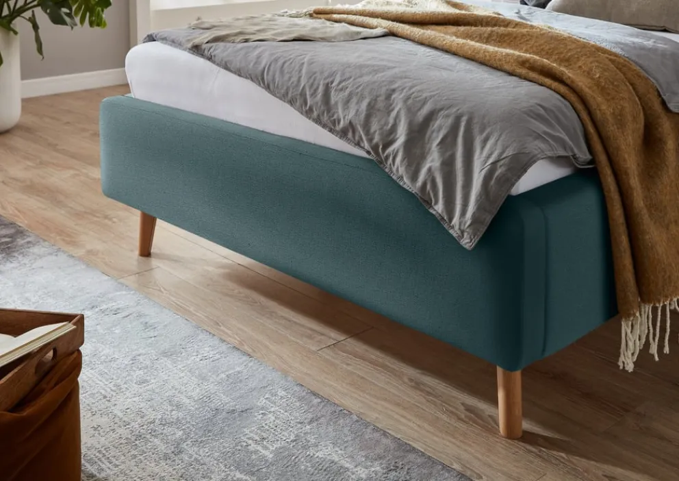 Novel Bett Mattis_8096 Nordic 12 eisblau Outlet