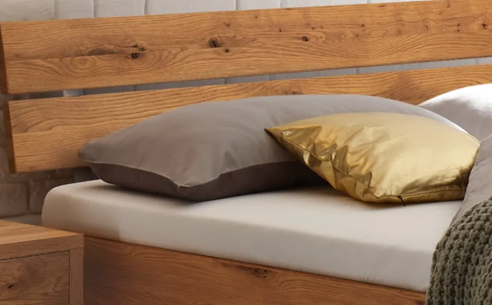 HASENA Bett Ortona 99 Wildeiche natur Best