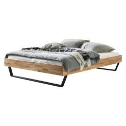 HASENA Bett Ostino buchefarbig New