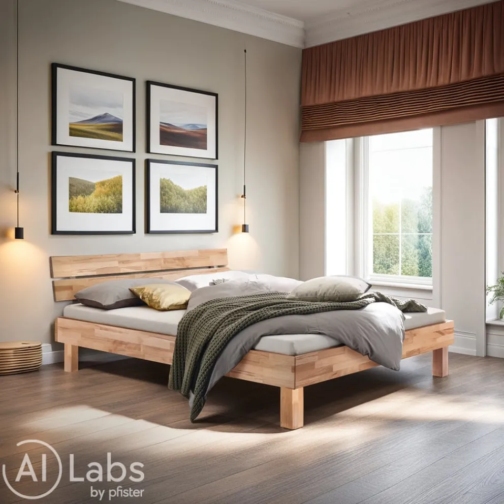 HASENA Bett Prali 80 Kernbuche natur Outlet