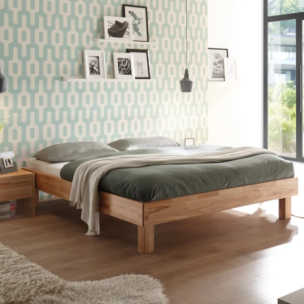 HASENA Bett Ravenna 80 Kernbuche natur Outlet