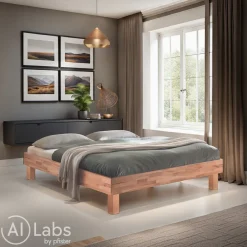HASENA Bett Ravenna 80 Kernbuche natur Outlet