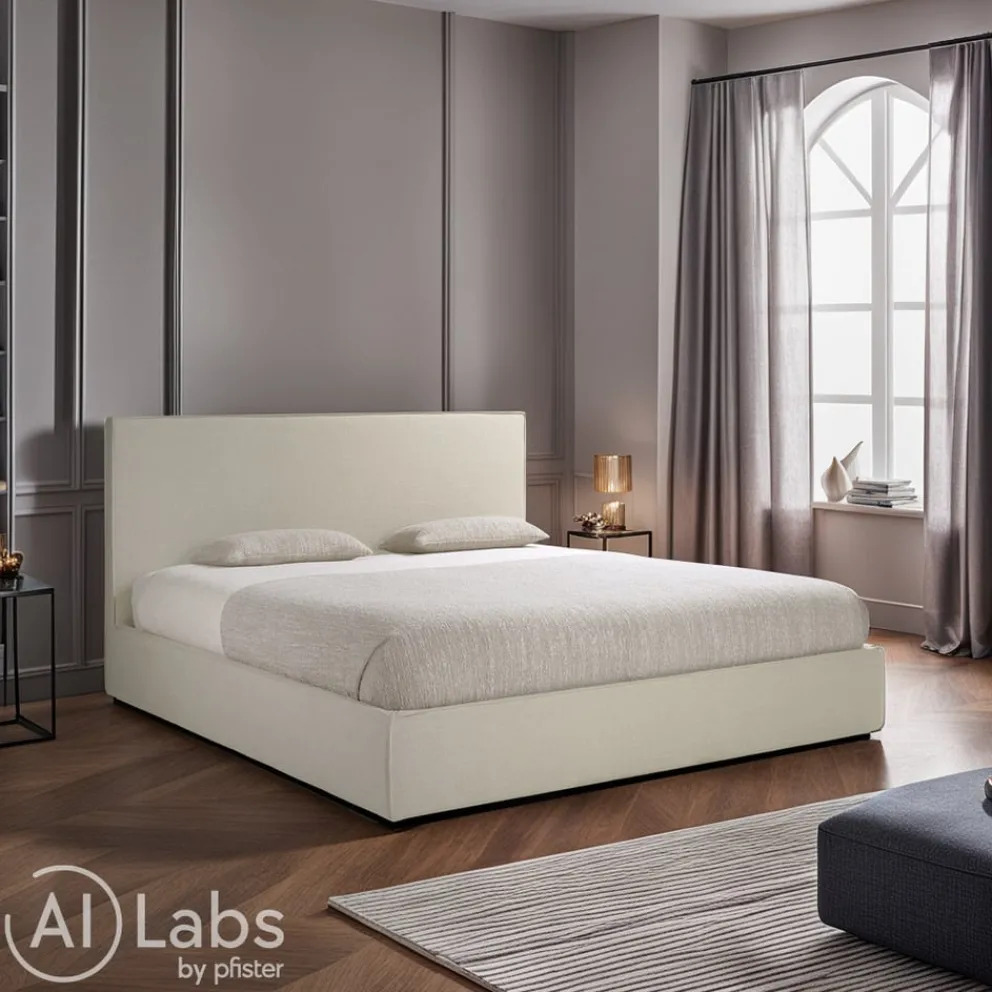 Ethnicraft Bett Revive beige Clearance