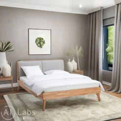 HASENA Bett Simona Pepe grey 335 Discount