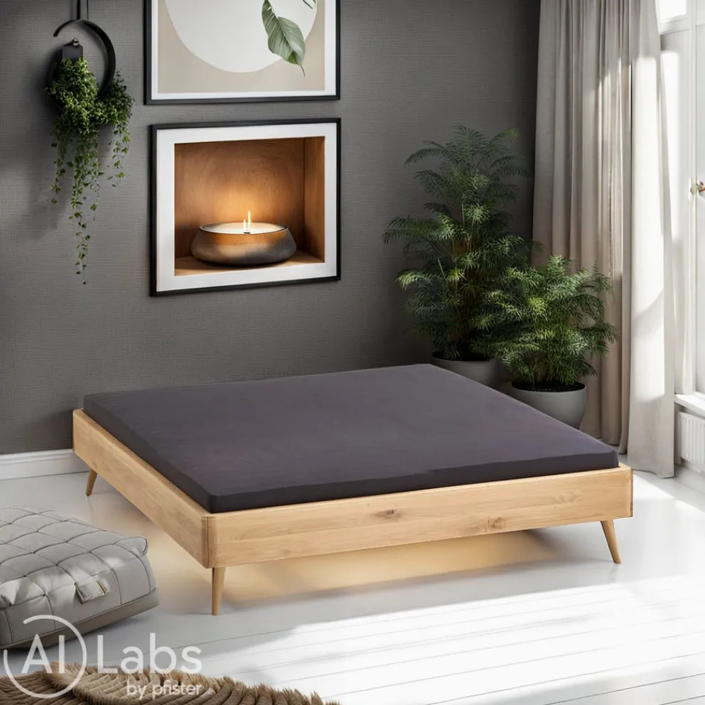 BYYU Bett Skarsund weiss Clearance