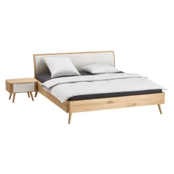 BYYU Bett Skarsund weiss Discount