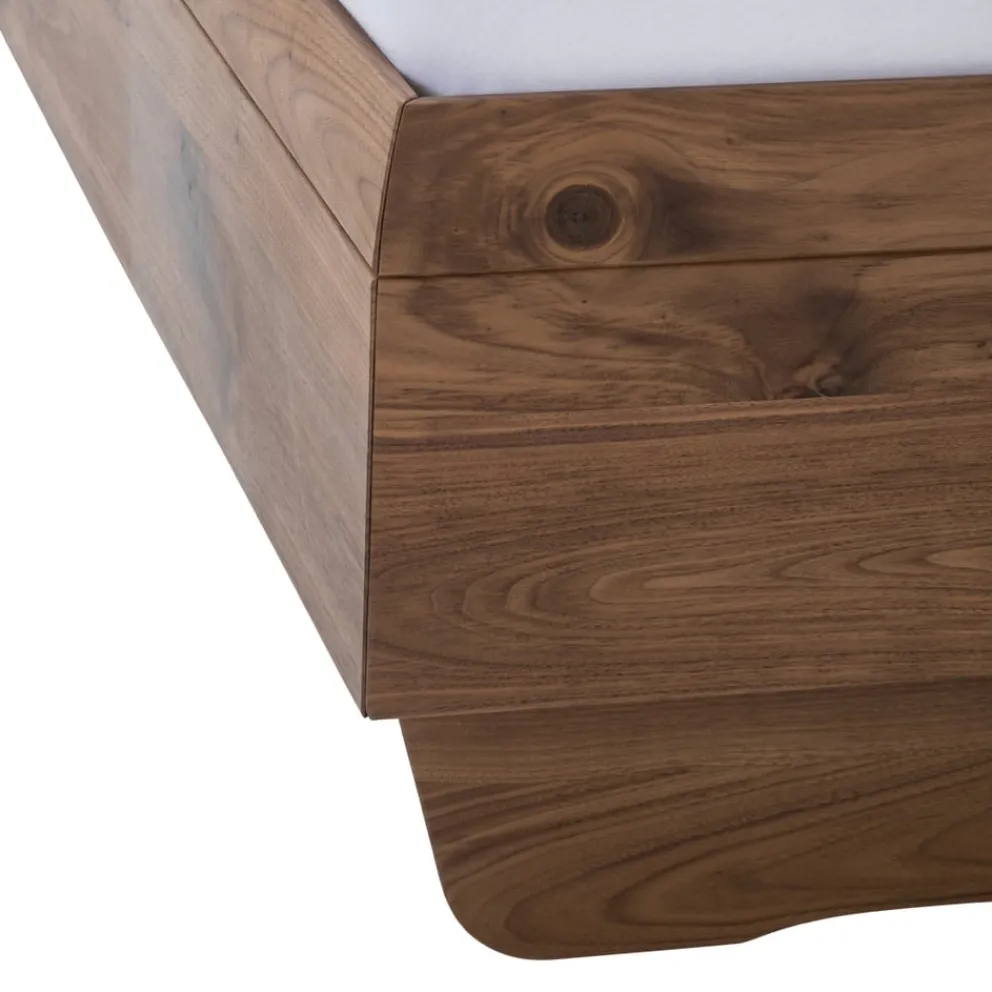 VALNATURA Bett Sleep nussbaumfarbig Clearance
