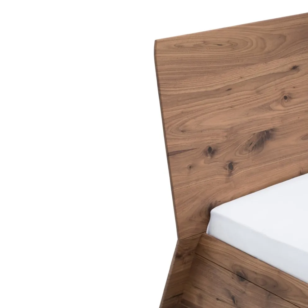 VALNATURA Bett Sleep nussbaumfarbig Clearance