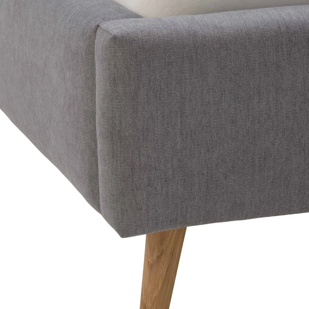 Johann Jakob Bett Sleepin Grau R33 Outlet