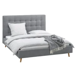 Johann Jakob Bett Sleepin Grau R33 Outlet
