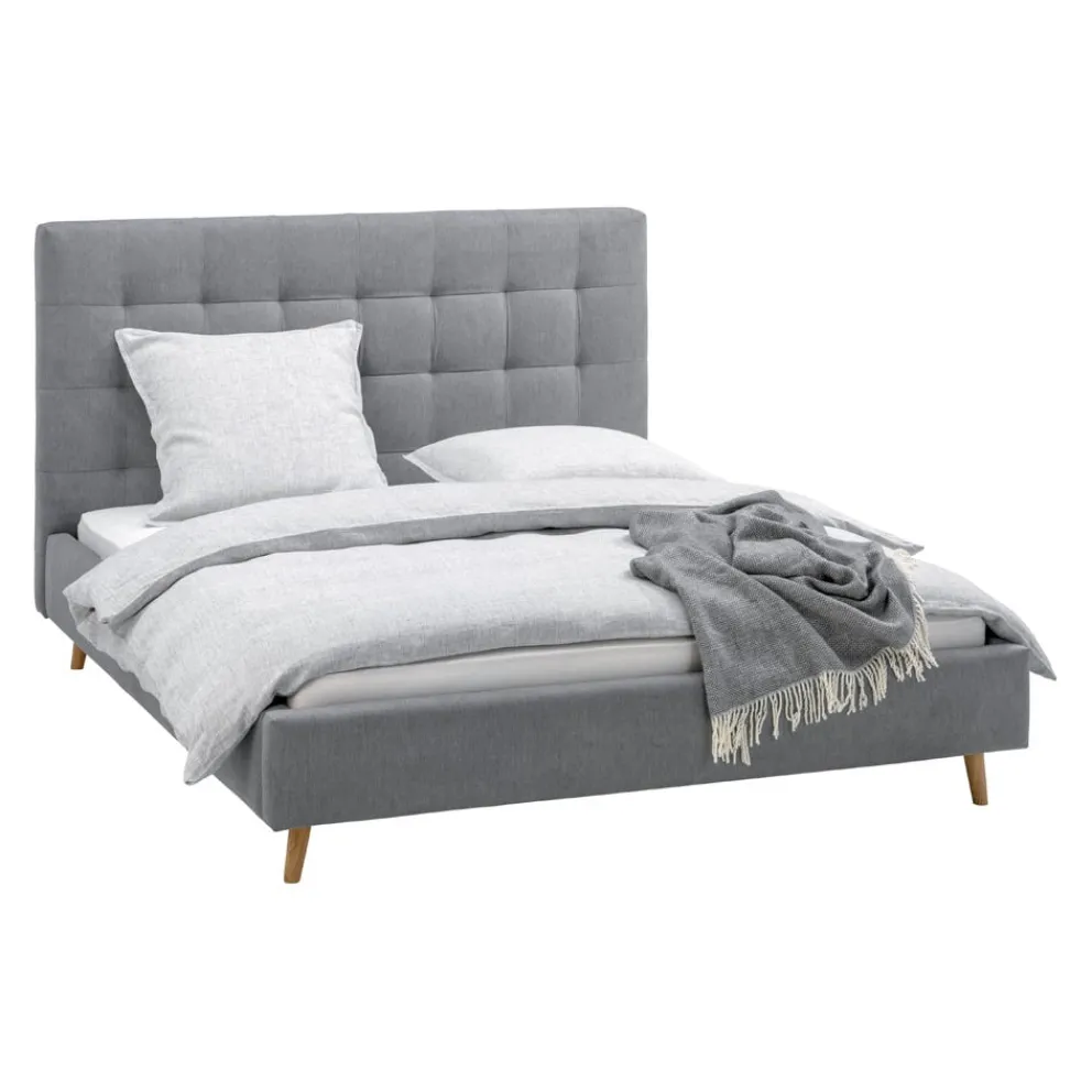 Johann Jakob Bett Sleepin Grau R33 Outlet