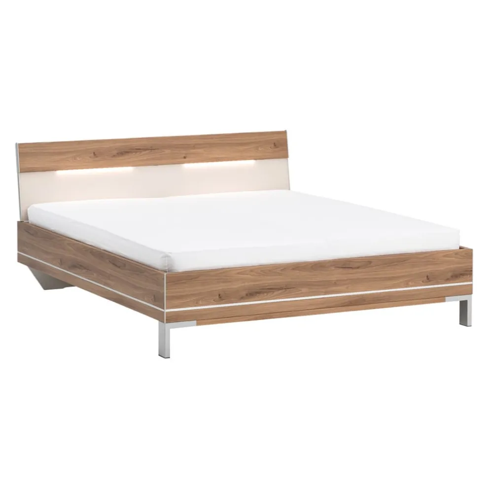 Moderano Bett System One eichefarbig, elfenbein Sale