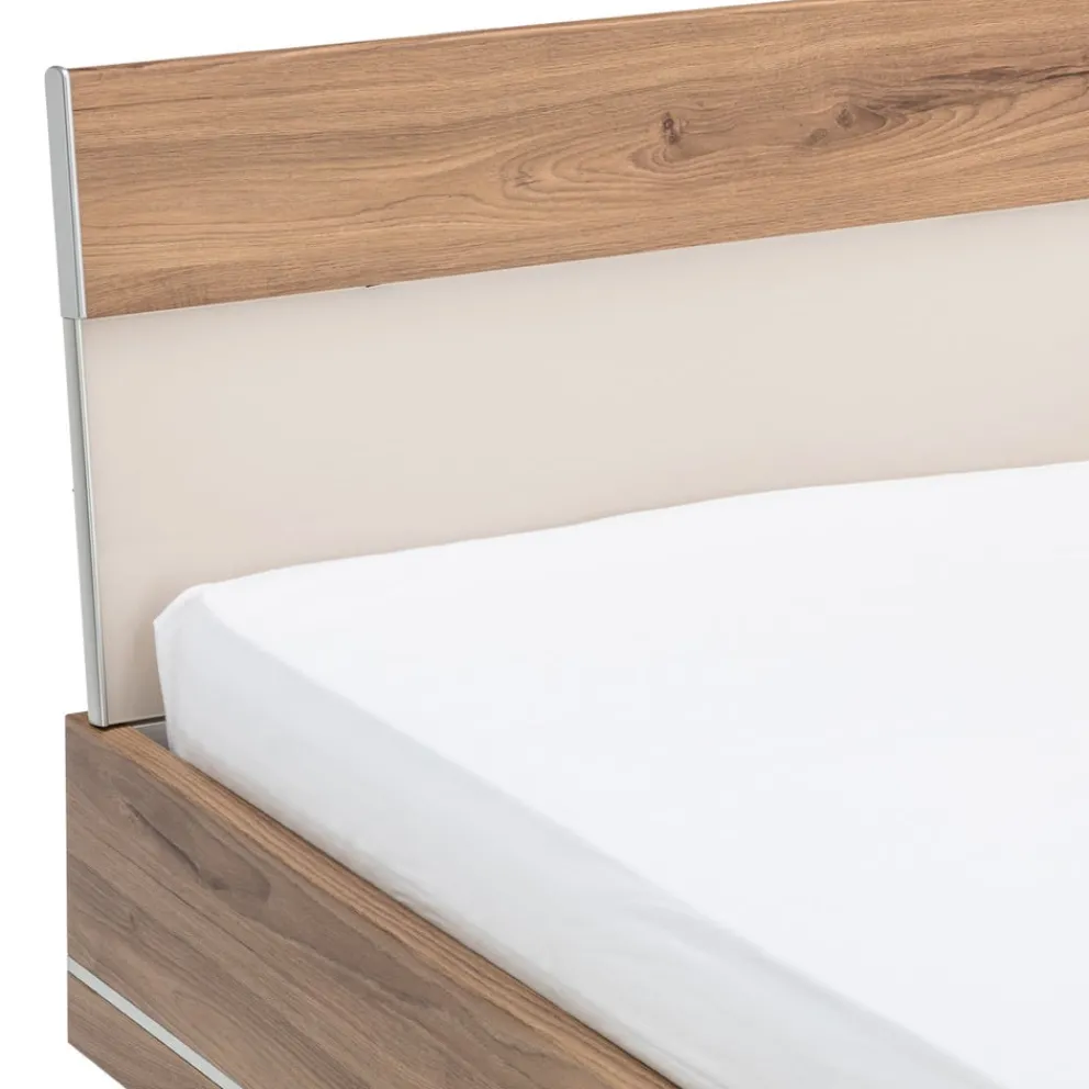 Moderano Bett System One eichefarbig, elfenbein Sale