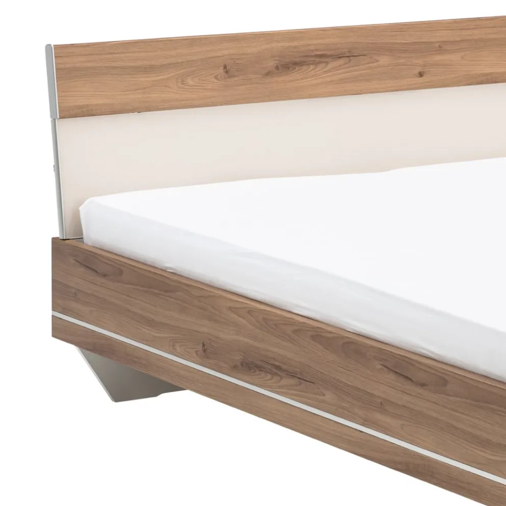 Moderano Bett System One eichefarbig, elfenbein Sale