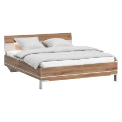 Moderano Bett System One eichefarbig, elfenbein Sale