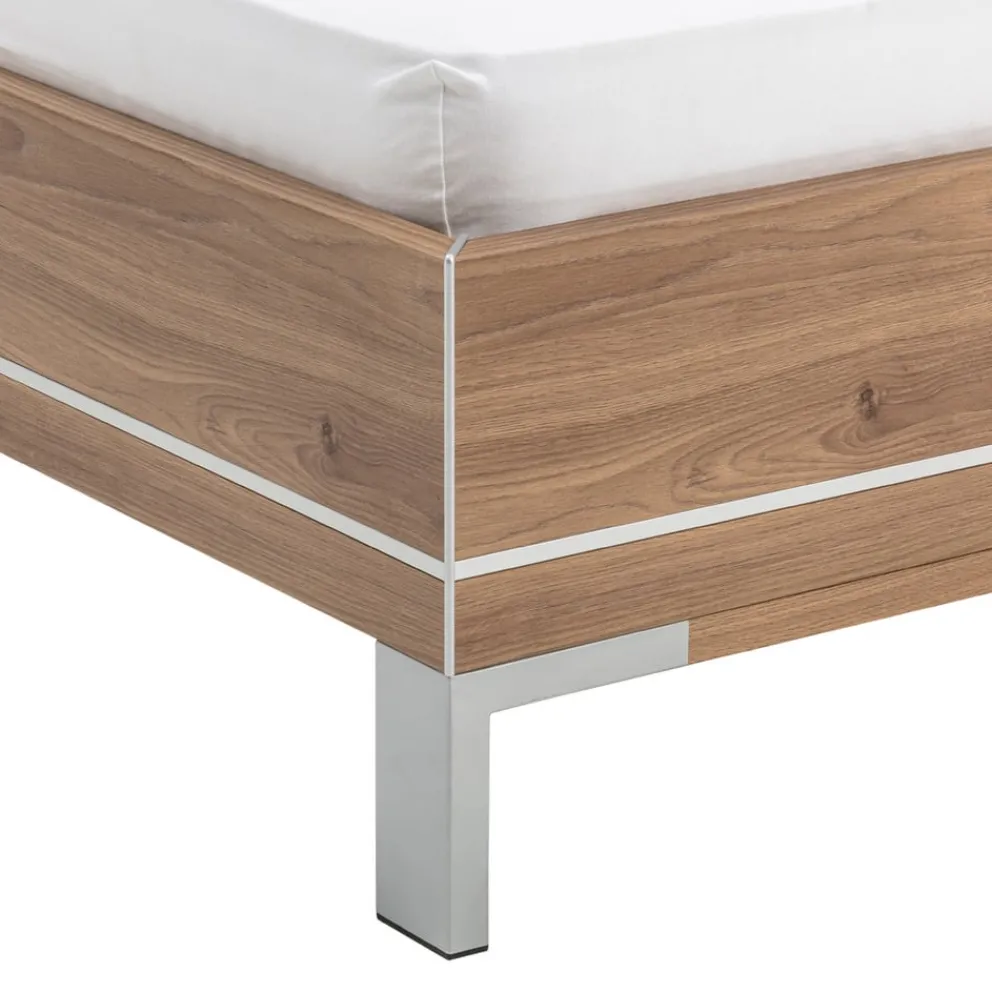 Moderano Bett System One eichefarbig, elfenbein Sale