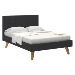 Johann Jakob Bett Taviano Platin anthrazit Outlet