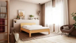 TRINATURA Bett Tawa kirschbaumfarbig Sale